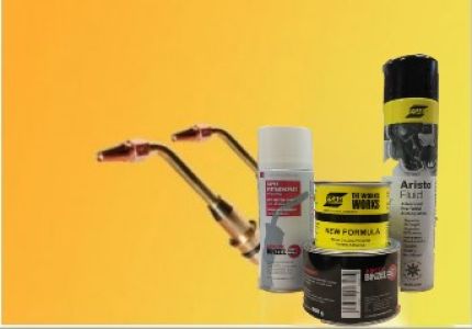 용접 장비, 소모품, 납땜 logo